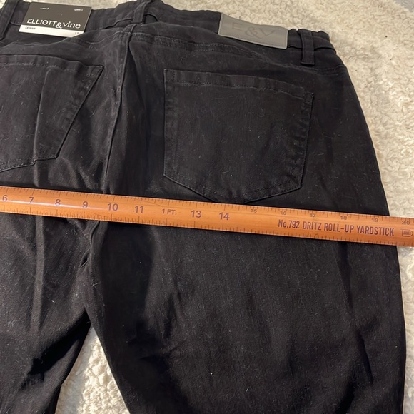 ELLIOTT & VINE Black Skinny Woman’s Jeans , Stretch - Picture 7 of 9